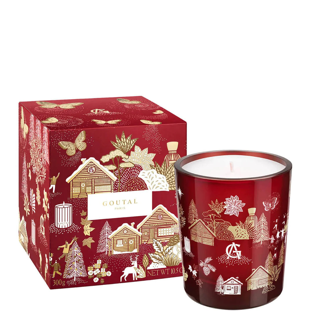 Goutal Une Foret D'Or Red Scented Candle | My Perfume Shop