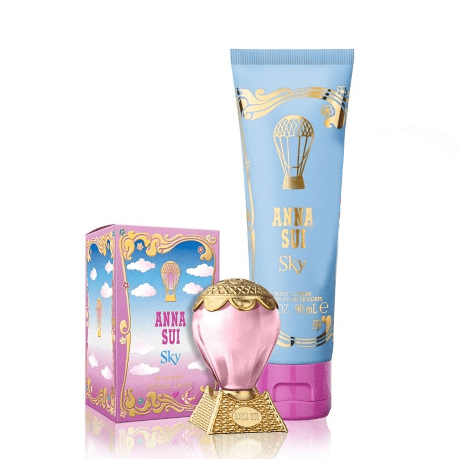 Anna Sui Sky EDT Body Lotion Set for Women | My Perfume Shop