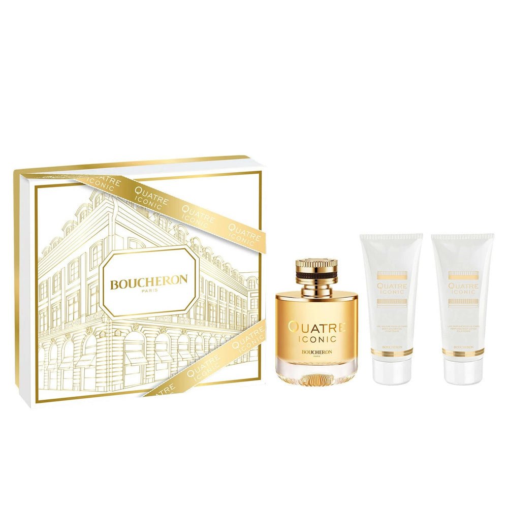 Boucheron Quatre Iconic EDP Body Lotion Set for Women | My Perfume Shop