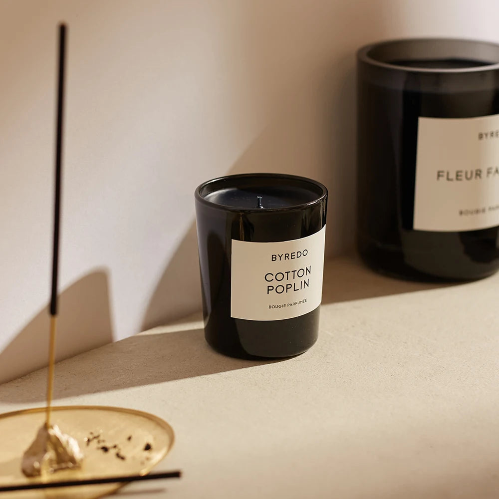 Byredo Cotton Poplin Candle | My Perfume Shop