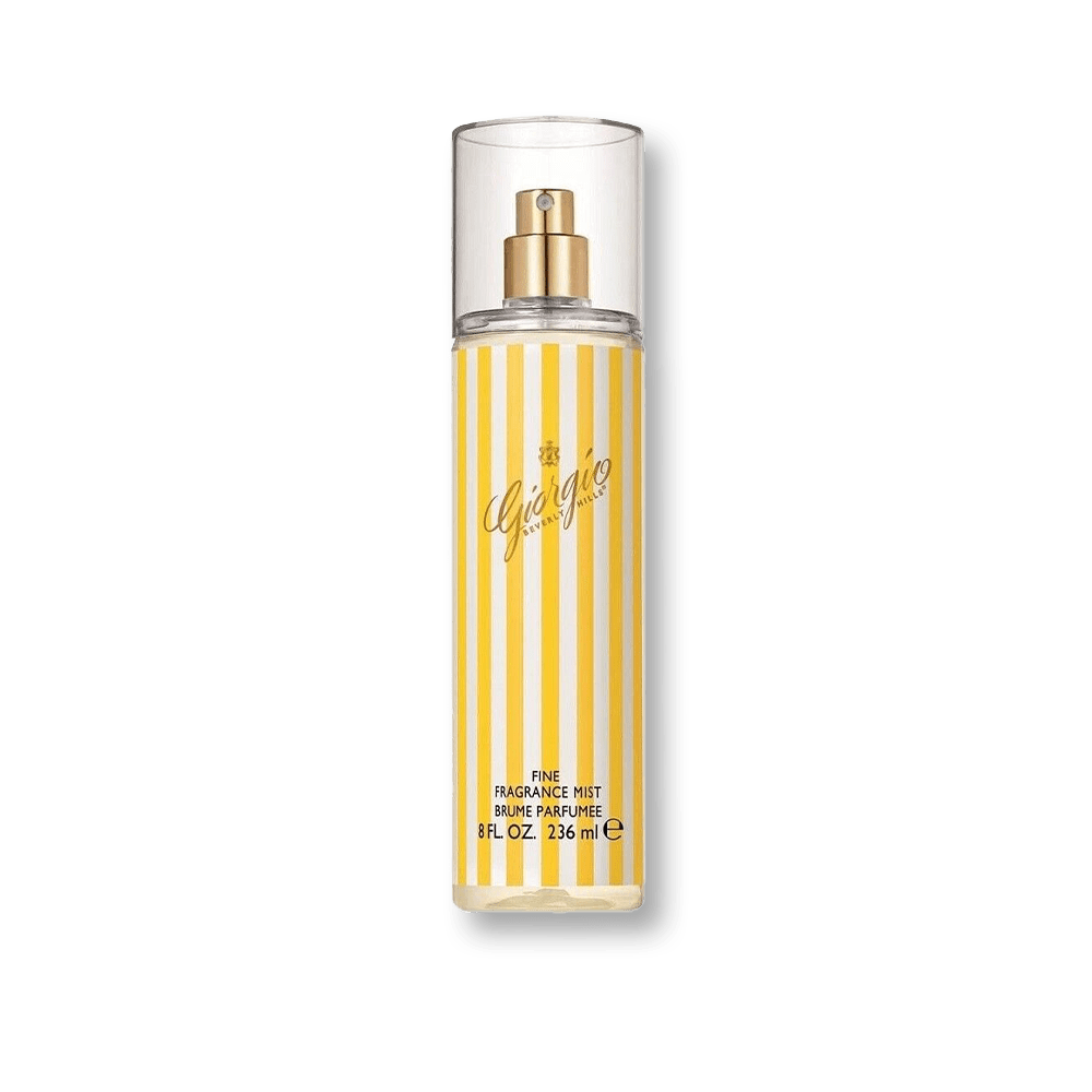 Giorgio Beverly Hills Yellow Fine Body Mist | My Perfume Shop