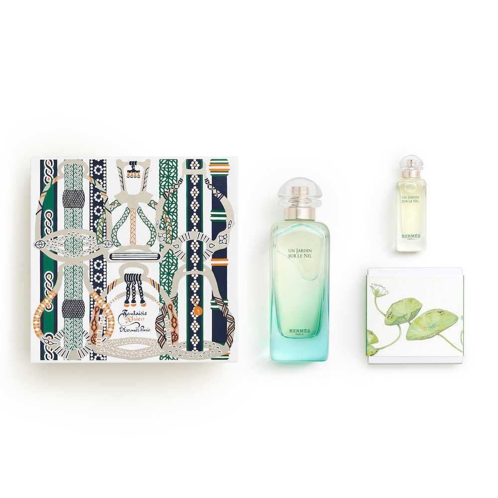 Hermes Un Jardin Sur Le Nil EDT & Perfumed Soap Set | My Perfume Shop