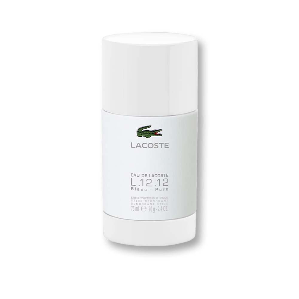 Lacoste Eau De Lacoste L.12.12 White Deodorant Stick | My Perfume Shop