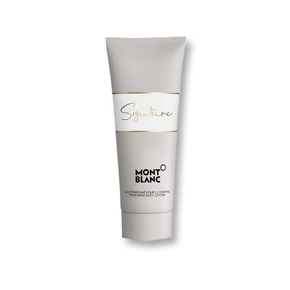 Mont Blanc Signature Body Lotion | My Perfume Shop