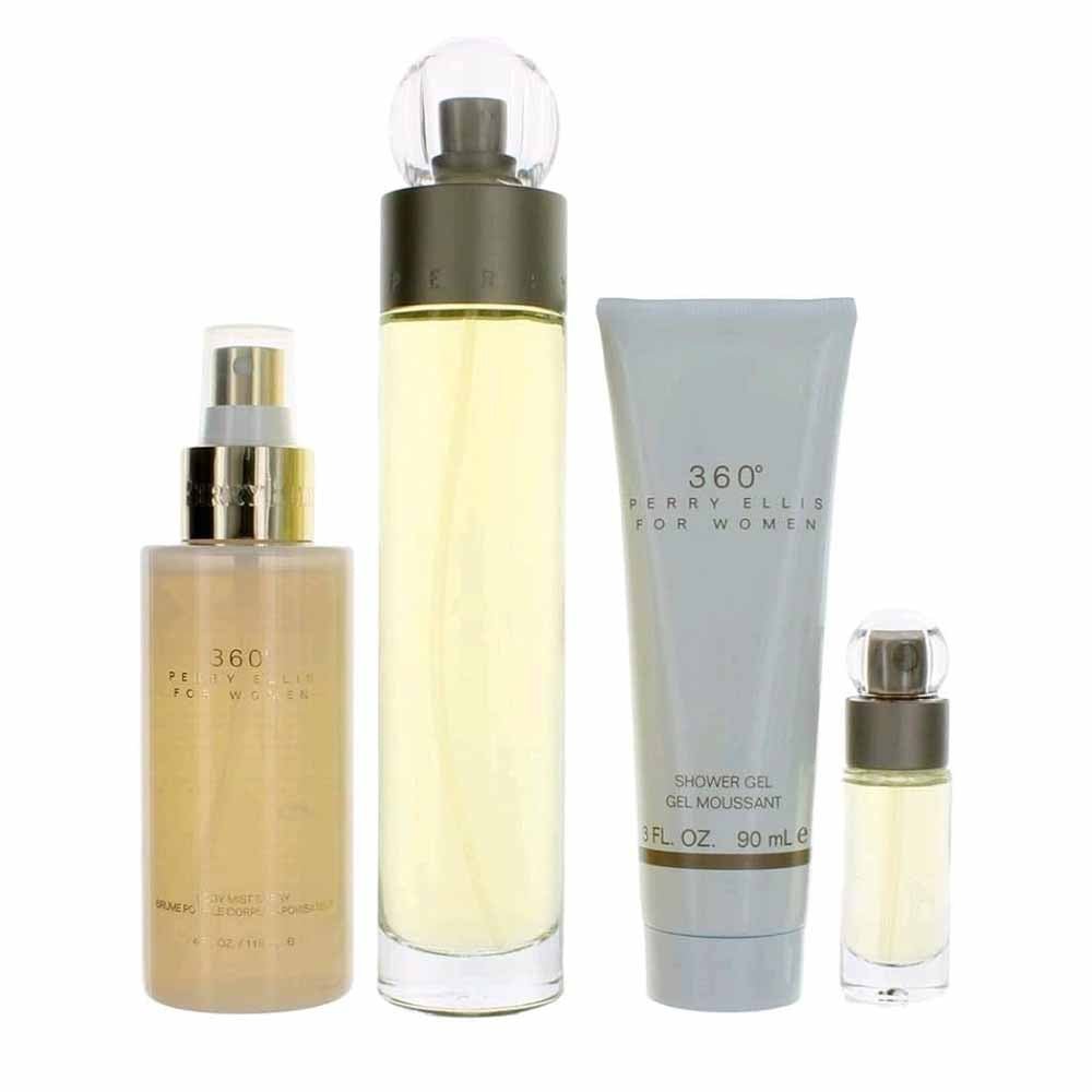 Perry Ellis 360° EDT Body Mist & Shower Gel Set For Women | My Perfume Shop