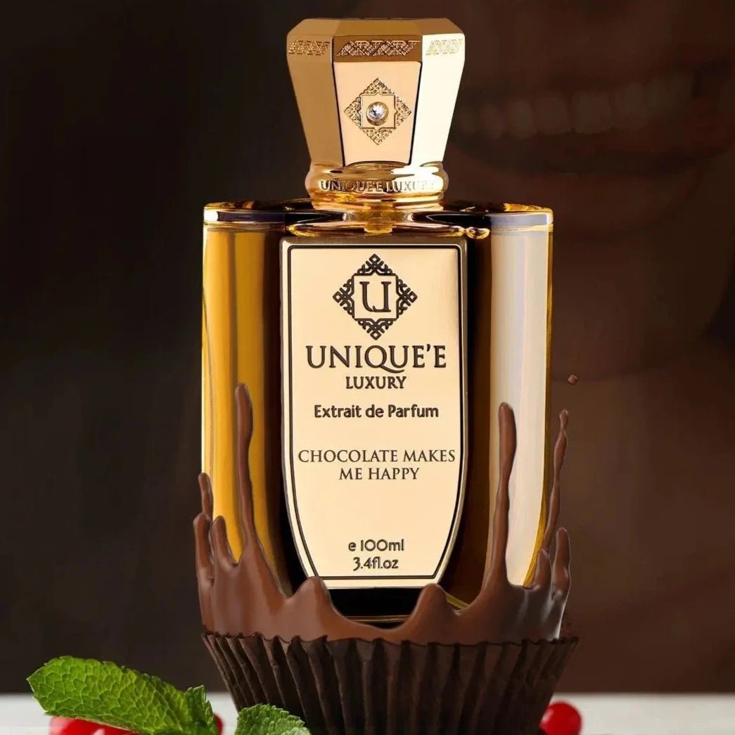 Unique'E Luxury Chocolate Makes Me Happy Extrait De Parfum | My Perfume Shop