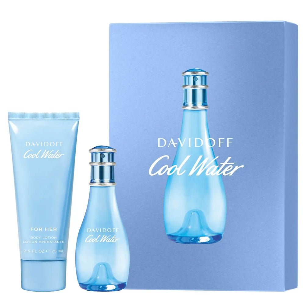 Davidoff Cool Water Body Lotion Set For Women | My Perfume Shop