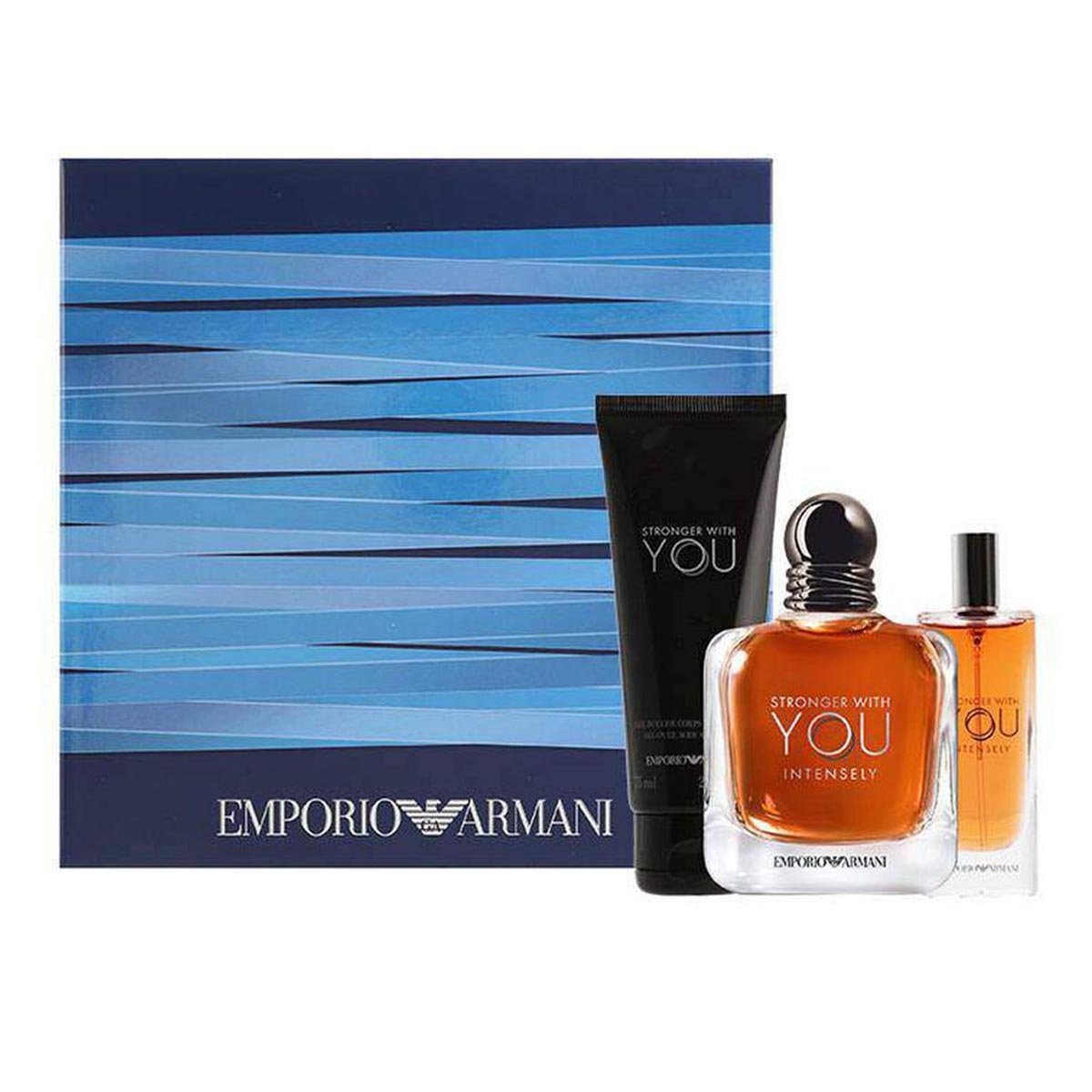 Giorgio Armani Stronger With You Intensely EDP Gift Set | My Perfume Shop