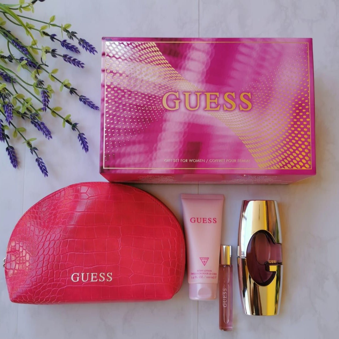 Guess Pink EDP For Women Set | My Perfume Shop