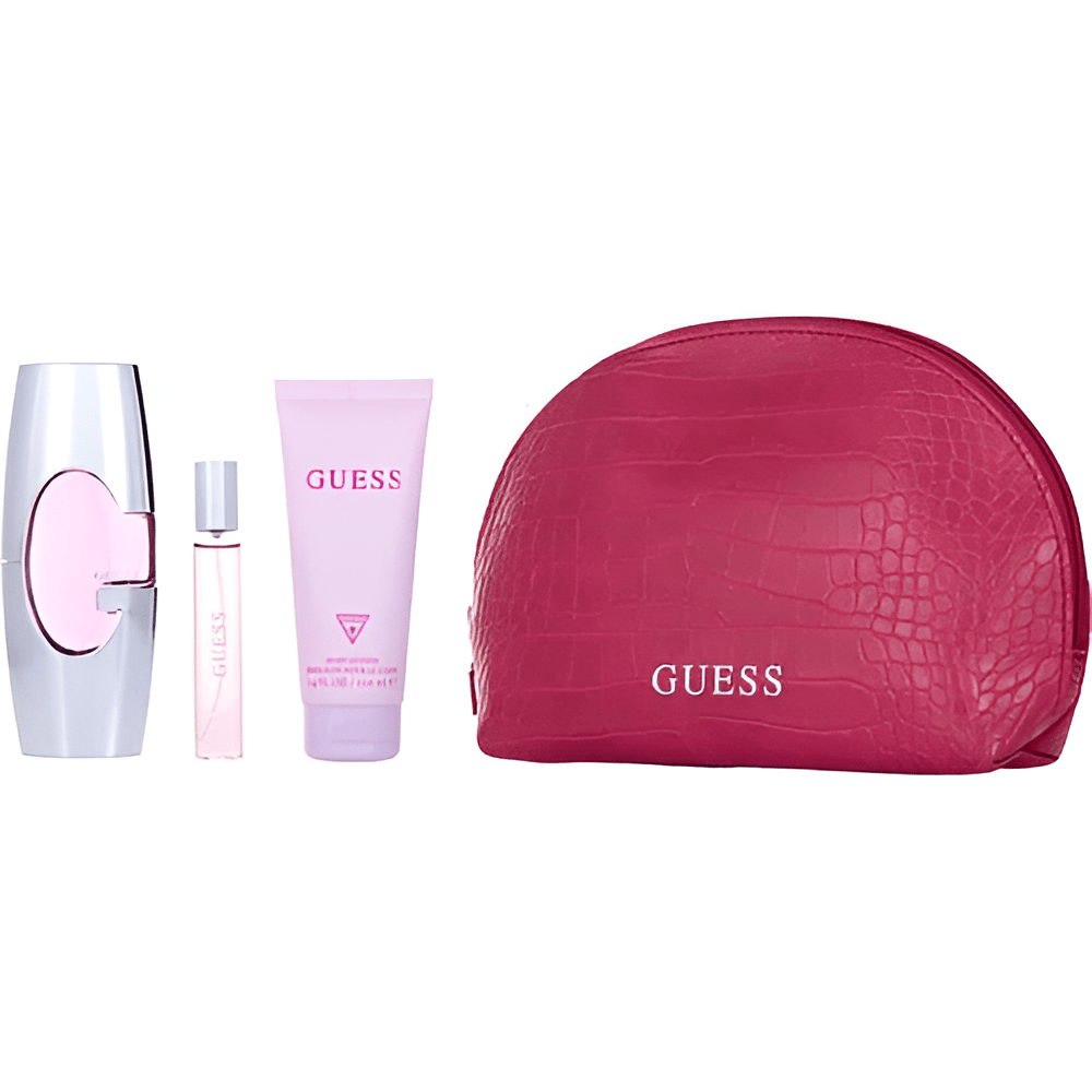 Guess Pink Elegance Fragrance & Body Care Collection with Pouch | My Perfume Shop