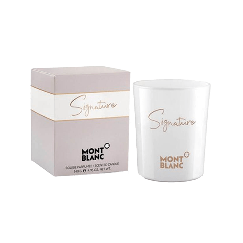 Mont Blanc Signature Candle | My Perfume Shop