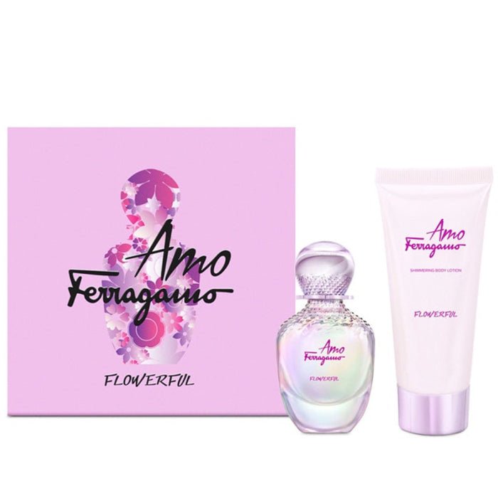 Salvatore Ferragamo Amo Flowerful Collection Set | My Perfume Shop