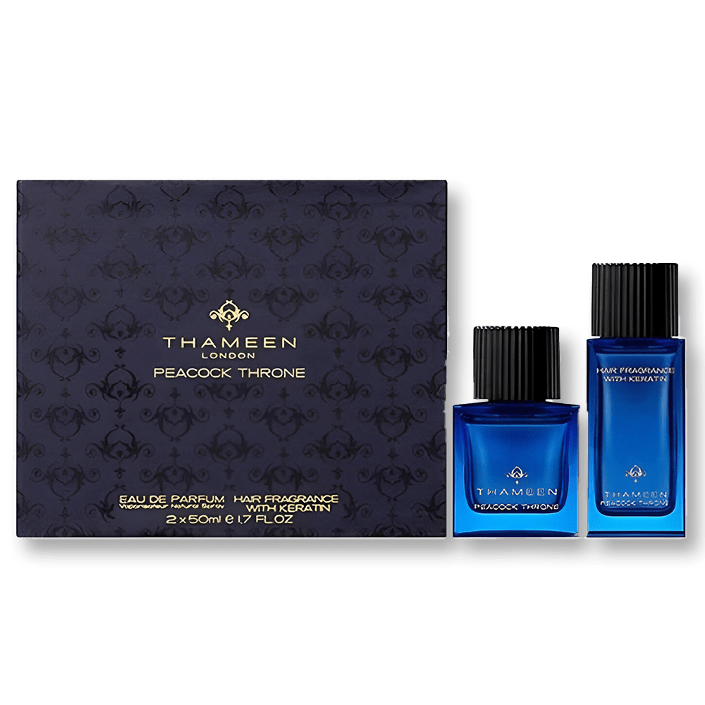 Thameen Treasure Collection Peacock Throne Extrait & Hair Fragrance Duo Set | My Perfume Shop