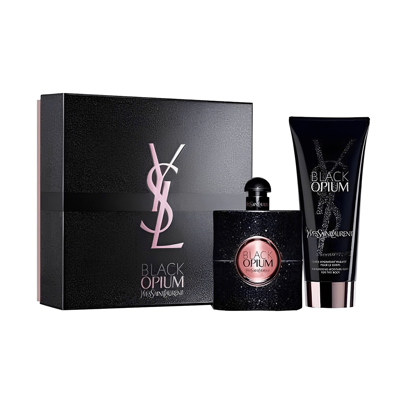 Yves Saint Laurent Black Opium EDP & Shimmering Body Moisture Duo Set | My Perfume Shop